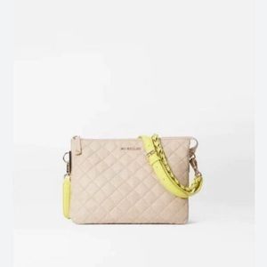 Mz Wallace Large Pippa Beige Crossbody